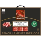 Navidul Maletín de Jamón y Paleta de Cebo Ibérico 50% Raza Ibérica – Pack 20 Sobres 70g