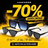 Hasta 70% de descuento en gafas de sol Hawkers en El Corte Inglés