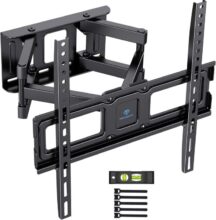 Soporte TV de pared PERLESMITH articulado, giratorio e inclinable 26-70″