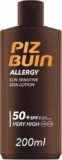 PIZ BUIN Allergy Sun Sensitive Skin Lotion FPS 50 (200 ml) – Protector solar
