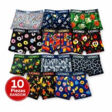 Pack de 10 Calzoncillos Bóxer UOMO para Hombre