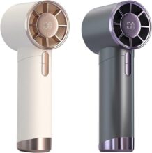 Pack 2 Ventiladores de Mano Turbo 3000mAh ¡A 9,50€ la Unidad!
