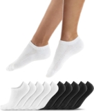 Pack de 10 Pares de Calcetines Cortos Algodón QINCAO