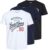 Pack de 3 Camisetas Jack & Jones Jjecorp Logo para Hombre