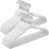 Pack de 50 Perchas de Terciopelo SONGMICS