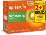 Pack de Defensas Apiserum (90 Cápsulas) con Jalea Real, Vitaminas y Extractos Naturales