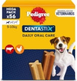 Pedigree Dentastix Perros Pequeños – Pack 56 Snacks Dentales para Higiene Oral
