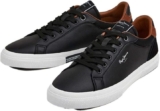 Pepe Jeans Zapatillas de Piel Tribunal – Calzado Casual para Hombre