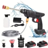 Pistola de Agua de Alta Presión 3,5 MPa – Limpieza Fácil para Coche y Jardín