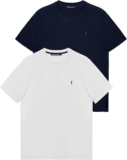 Polo Club – Pack 2 Camisetas Hombre 100% Algodón