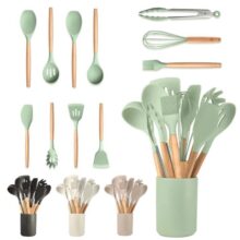 Juego de Utensilios de Cocina de Silicona RELAXTY – 12 Piezas