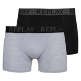 REPLAY Boxer Hombre Pack 2 – Calzoncillos Bóxer Cómodos y Modernos