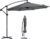 Sekey sombrilla 270 cm UV50+ – parasol resistente para terraza, jardín o playa