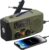 Radio Portátil de Emergencia RD3: Solar, Dinamo, Powerbank 2000mAh y Linterna LED