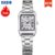 Reloj Casio LTP-V007 para Mujer (Caja Tonneau y Acero Inoxidable)