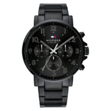 Reloj Tommy Hilfiger 1710383 hombre – esfera negra 44mm
