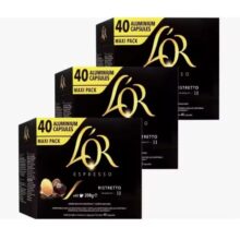 L’OR Ristretto – Cápsulas de Café Intensidad 11 (Pack 120 uds)