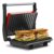 Aigostar Grill Eléctrico 1000W – Sandwicheras y Panini con Apertura 180º y Placas Antiadherentes