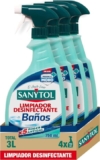 Sanytol Antical Baños Pack 4x750ml – desinfecta y elimina cal sin lejía