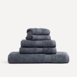 Set de 5 toallas algodón 450 g/m² Basic El Corte Inglés – pack baño