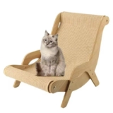 Silla Rascador Cat Sisal – Madera Maciza y Fibra Natural para Gatos y Perros Pequeños