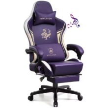 Silla Gaming GTPLAYER Serie Dragon con Bluetooth y Reposapiés