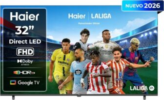 Smart TV Haier K85 Full HD de 32″ con Google TV