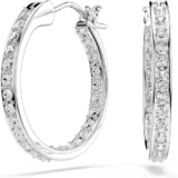 Swarovski Sommerset pendientes de aro – diseño elegante con cristales brillantes
