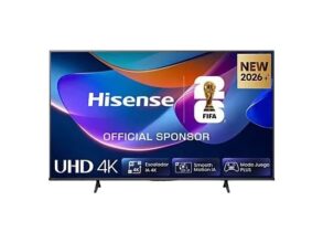Smart TV Hisense 55A6S de 55″ – ¡Resolución 4K, Escalador por IA y Control por Voz Integrado!
