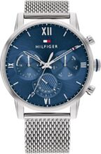Tommy Hilfiger reloj analógico multifunción para hombre con correa de acero inoxidable