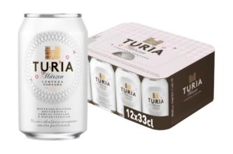 Pack de 12 Latas de Cerveza Tostada Turia Märzen (33 cl)