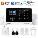 Tuya Sistema de Alarma Inteligente WiFi + GSM para el Hogar