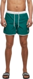 Urban Classics Retro bañador para hombre gris marengo