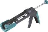 Wolfcraft MG 200 pistola de silicona – ergonómica, antigoteo y cartuchos 310 ml