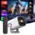 Mini Proyector Portátil XGODY Gimbal 3 Pro – Wifi 6, Android y Bluetooth 5.4