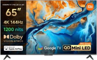 XIAOMI TV S Mini 65″ QD-Mini LED 4K 144Hz Dolby Vision IQ & Atmos