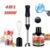 Batidora de Inmersión 4 en 1 de Acero Inoxidable 1000W – Versatilidad Total para tu Cocina