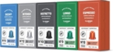 by Amazon cápsulas compatibles Nespresso – pack 100 cafés variados