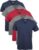 Gildan V-Neck Pack 5 camisetas interiores hombre – algodón transpirable