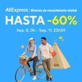¡Nuevos Cupones Ahorros otoñal AliExpress! Desde el 8 de Septiembre
