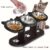 Cuenco Elevado Ajustable para Gatos y Perros – Comida y Agua, 15° Inclinado