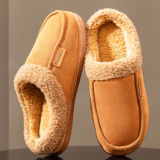 PMOISTE Zapatillas de Espuma con Memoria – Cómodas y Cálidas para Hombres