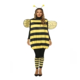 Disfraz de Abeja – Vestido completo con alas y diadema para fiestas y cosplay