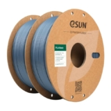 eSUN PLA Filamento 1.75mm – Pack 2 Carretes 1KG Precisión ±0.05mm (Gris)