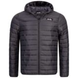 ellesse Mazzarino Hombre Chaquetón SOP23829 Gris | Abrigo con Capucha y Bolsillos Cremallera
