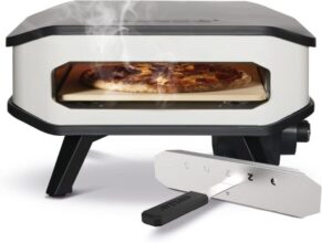 Horno para Pizza Eléctrico Cozze de 13″ con Control Digital y Tapa Frontal