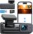 iZEEKER Dashcam 2.5K WiFi – Mini cámara para coche 1440P, visión nocturna