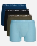 Pack de 4 Bóxers de Algodón Elástico Dim