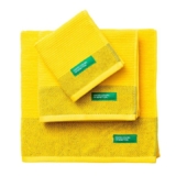 Set de Toallas Benetton 100% Algodón 450GSM | Suaves, Absorbentes y Resistentes