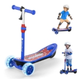 Patinete eléctrico infantil isinwheel MiniSpider ⚡ 2 en 1, hasta 15 km y luces LED